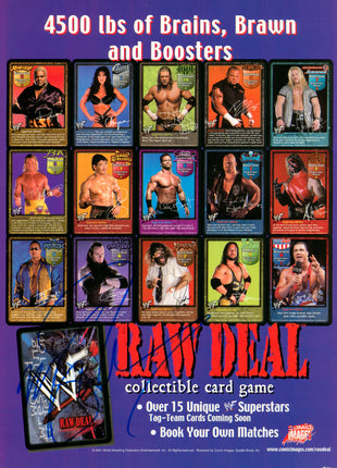 Stone Cold Steve Austin signed WWF Raw Magazine Cover (w/ JSA)