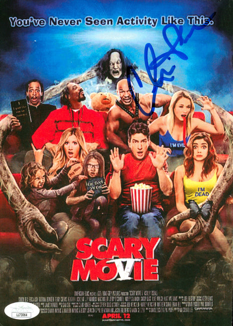 Charlie Sheen (Scary Movie 5) signed 8x10 Photo (w/ JSA)