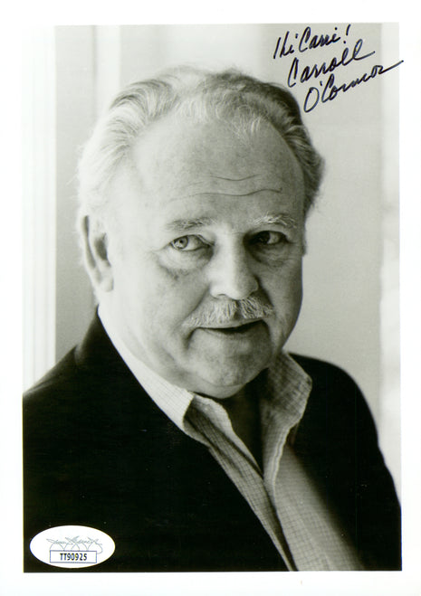 Carroll O'Connor (All in the Family) signed 8x10 Photo (w/ JSA)