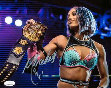 Mercedes Mone signed 8x10 Photo (w/ JSA)