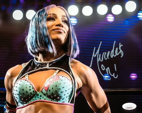 Mercedes Mone signed 8x10 Photo (w/ JSA)