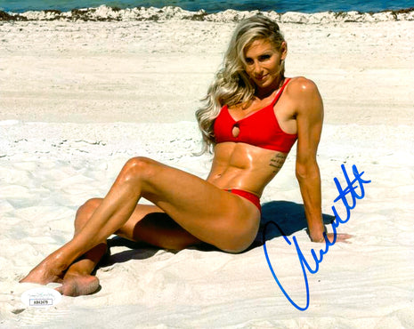 Charlotte Flair signed 8x10 Photo (w/ JSA)