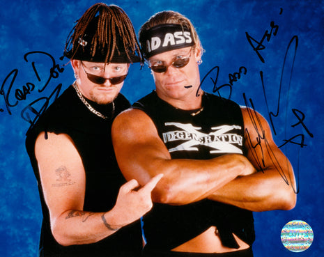 Outlaws - Billy Gunn & Road Dog dual signed 8x10 Photo