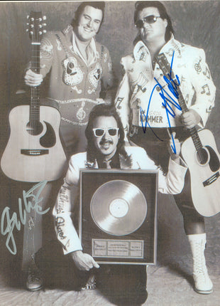 Greg Valentine & Jimmy Hart dual signed 8x10 Photo