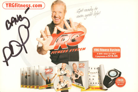 Diamond Dallas Page signed Business Card