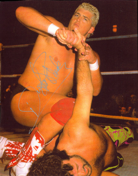 Dustin Rhodes signed 8x10 Photo