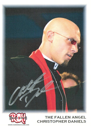 Christopher Daniels signed 8x10 Photo