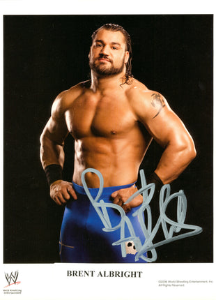Brent Albright signed 8x10 Photo