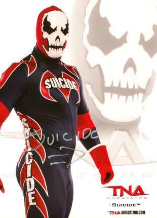 Foto firmada de suicidio de 8x10