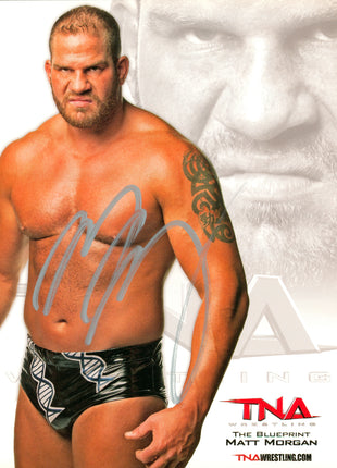 Matt Morgan signed 8x10 Photo