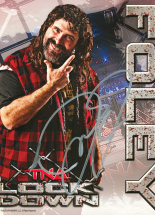 Mick Foley signed 8x10 Photo