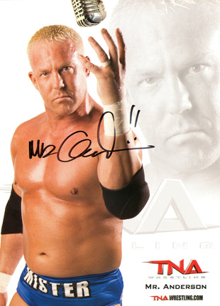 Fotografía firmada de 8x10 por Ken Anderson