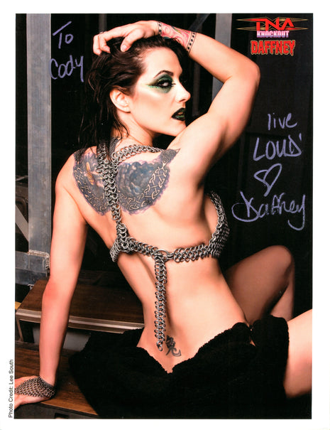 Daffney signed 8x10 Photo