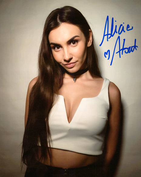 Alicia Atout signed 8x10 Photo