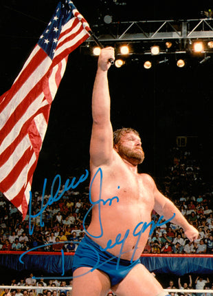 Fotografía firmada de 8x10 por Jim Duggan