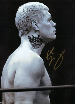 Cody Rhodes signed 8x10 Photo