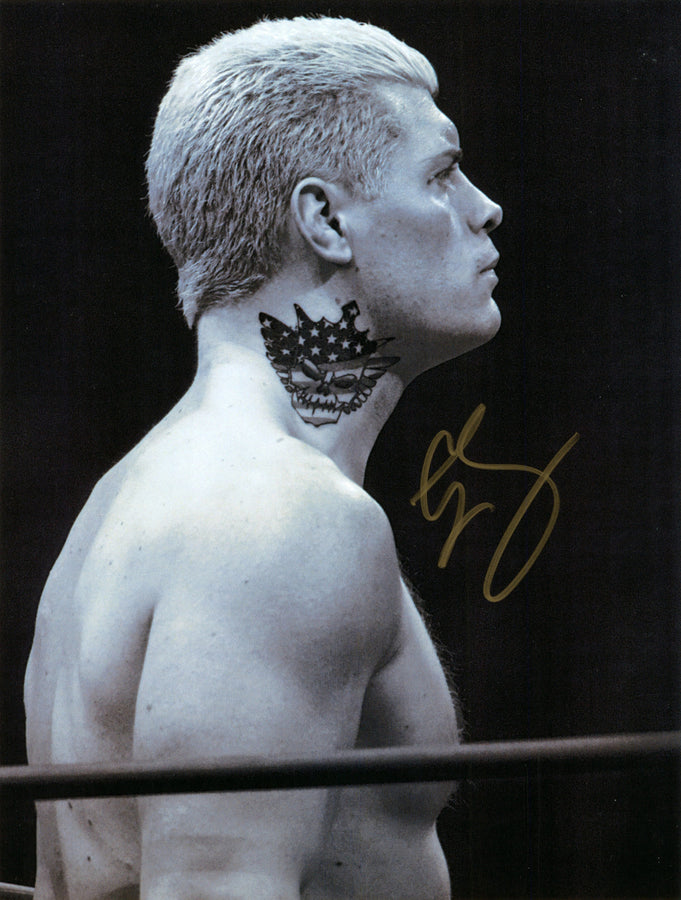 Cody Rhodes signed 8x10 Photo – Signed By Superstars