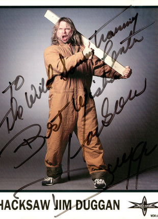 Jim Duggan signed 8x10 Photo