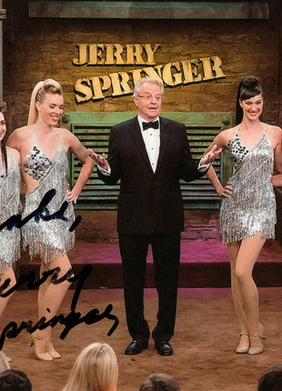 Jerry Springer signed 8x10 Photo (w/ Beckett)