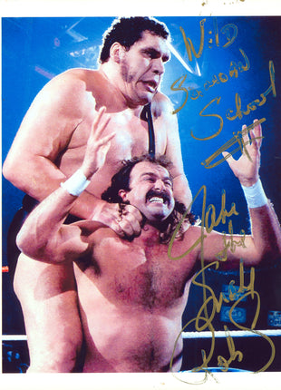 Jake Roberts signed 8x10 Photo