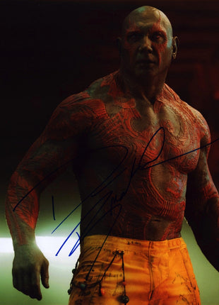 Dave Bautista (Guardians of the Galaxy) signed 11x14 Photo (w/ PSA)