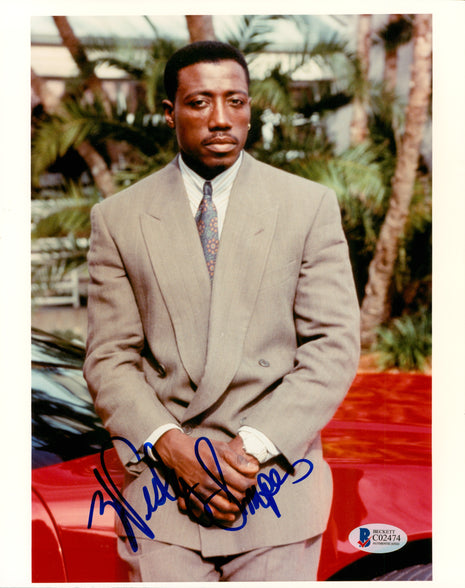 Wesley Snipes (Boiling Point) signed 8x10 Photo (w/ Beckett)