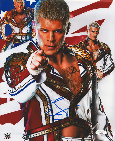Cody Rhodes signed 11x14 Photo (w/ JSA)