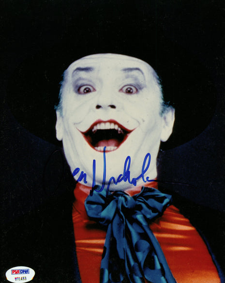 Jack Nicholson (Batman) signed 8x10 Photo (w/ PSA)