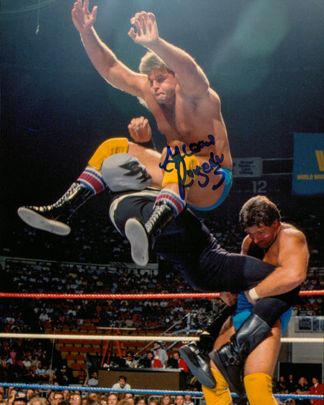 Jacques Rougeau firmó foto 8x10