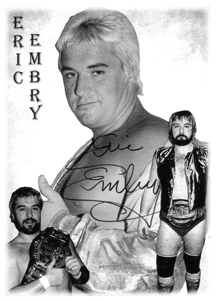 Eric Embry signed 8x10 Photo