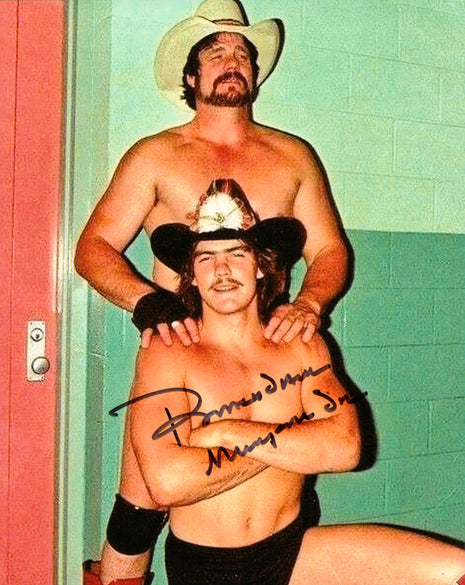 Blackjack Mulligan Jr signed 8x10 Photo