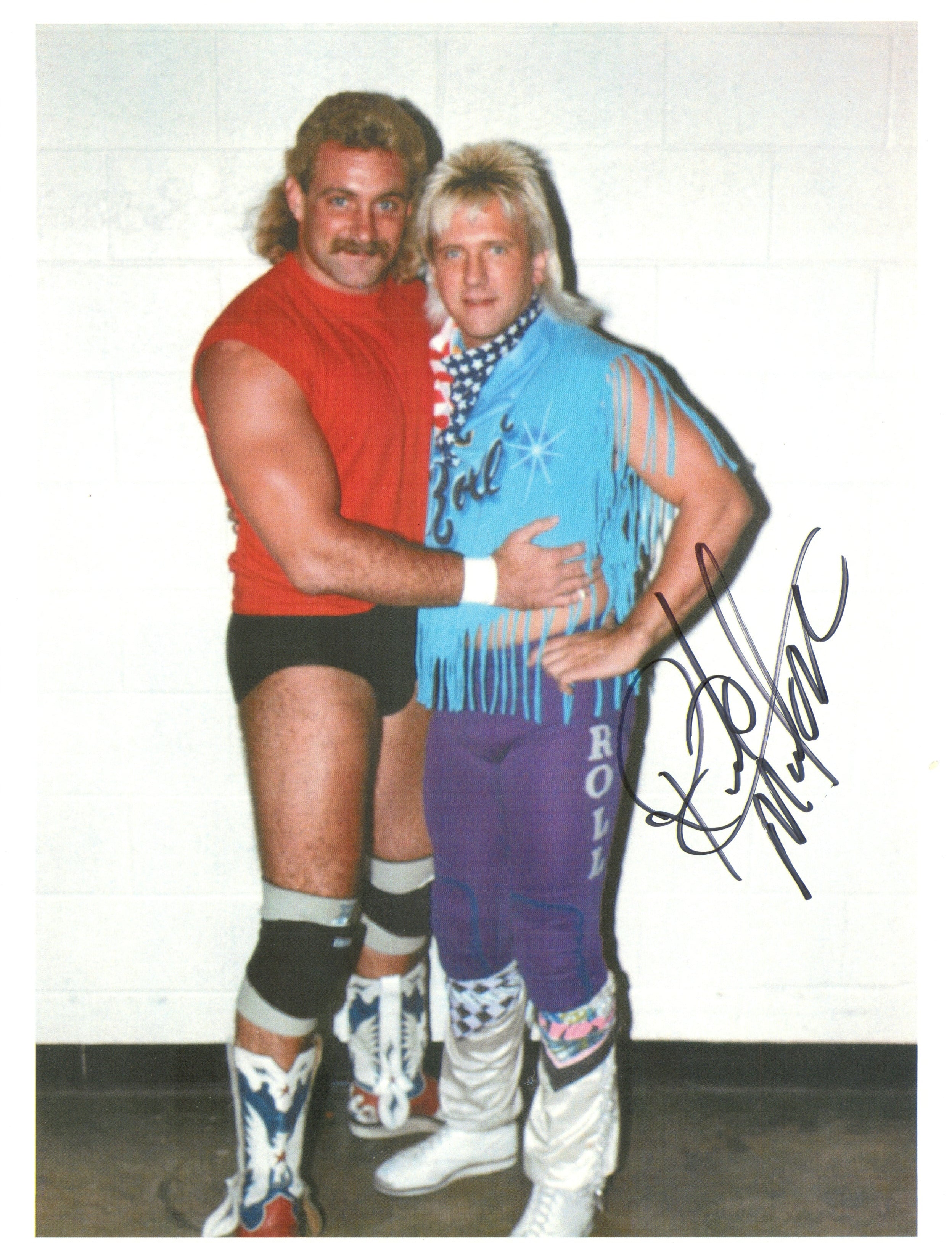 Ricky Morton signed 8x10 Photo – Signed By Superstars