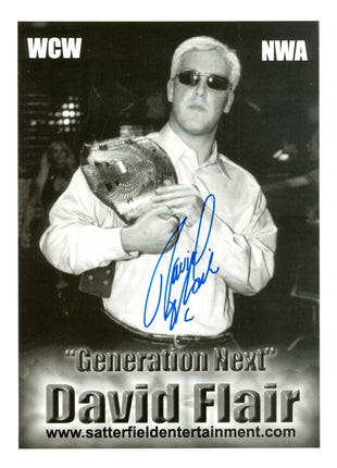 David Flair signed 8x10 Photo