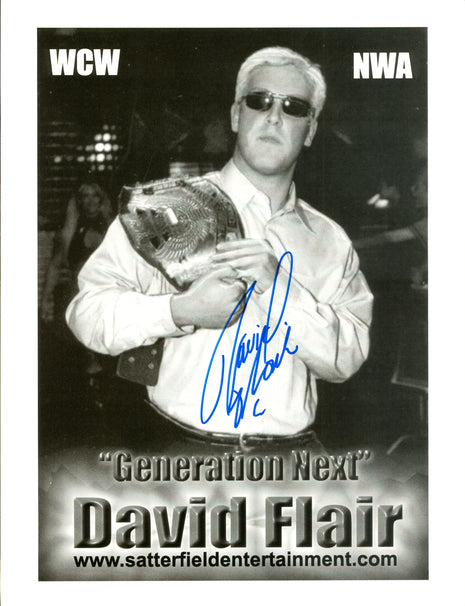 David Flair signed 8x10 Photo