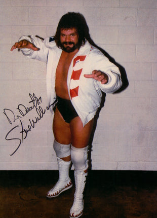 Dr Death Steve Williams signed 8x10 Photo