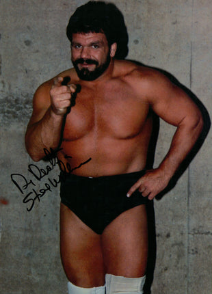 Dr Death Steve Williams signed 8x10 Photo