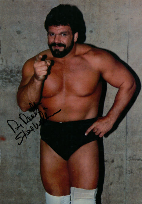 Dr Death Steve Williams signed 8x10 Photo
