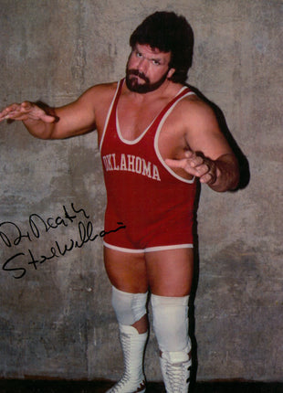 Dr Death Steve Williams signed 8x10 Photo