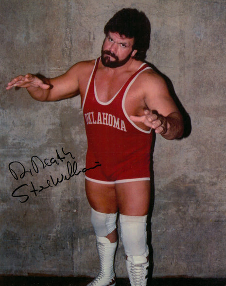 Dr Death Steve Williams signed 8x10 Photo