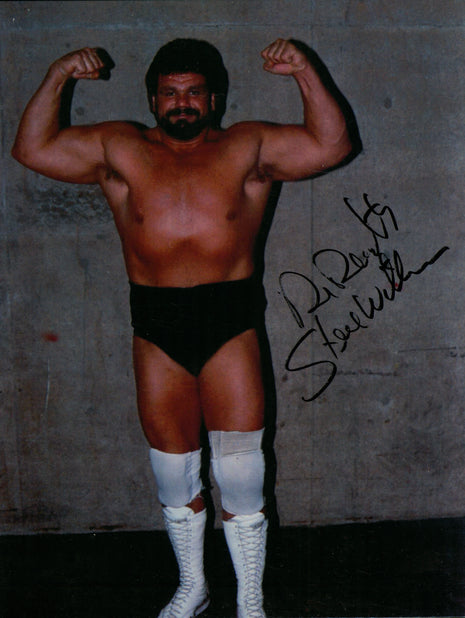 Dr Death Steve Williams signed 8x10 Photo