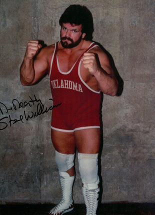 Dr Death Steve Williams signed 8x10 Photo