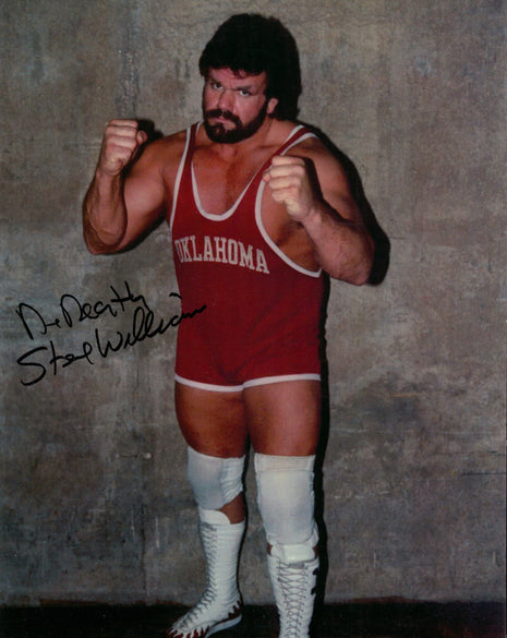 Dr Death Steve Williams signed 8x10 Photo