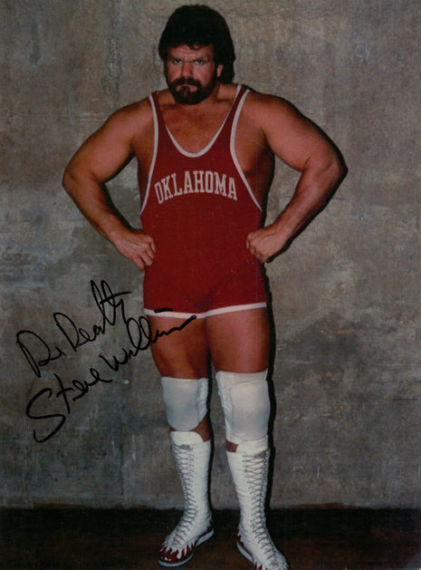Dr Death Steve Williams signed 8x10 Photo