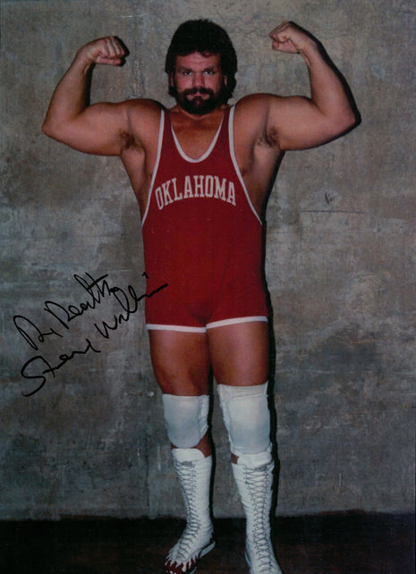 Dr Death Steve Williams signed 8x10 Photo