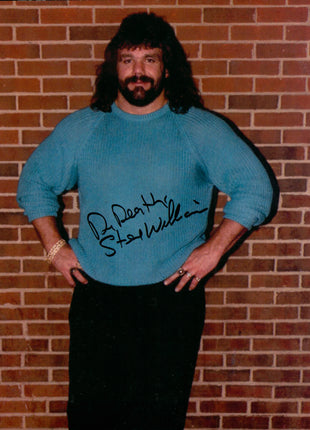 Dr Death Steve Williams signed 8x10 Photo