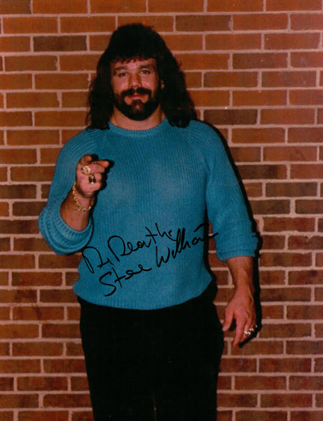 Dr Death Steve Williams signed 8x10 Photo