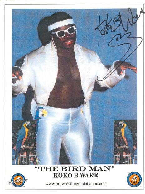 Koko B Ware signed 8x10 Photo