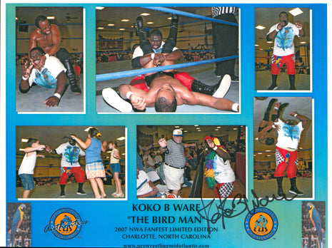 Koko B Ware signed 8x10 Photo