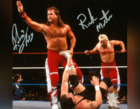 Rock N Roll Express - Ricky Morton & Robert Gibson dual signed 8x10 Photo