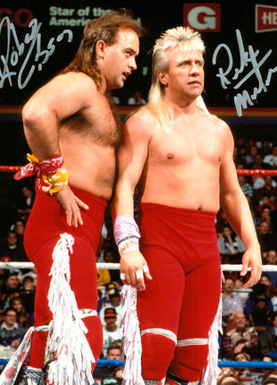 Rock N Roll Express - Ricky Morton & Robert Gibson dual signed 8x10 Photo